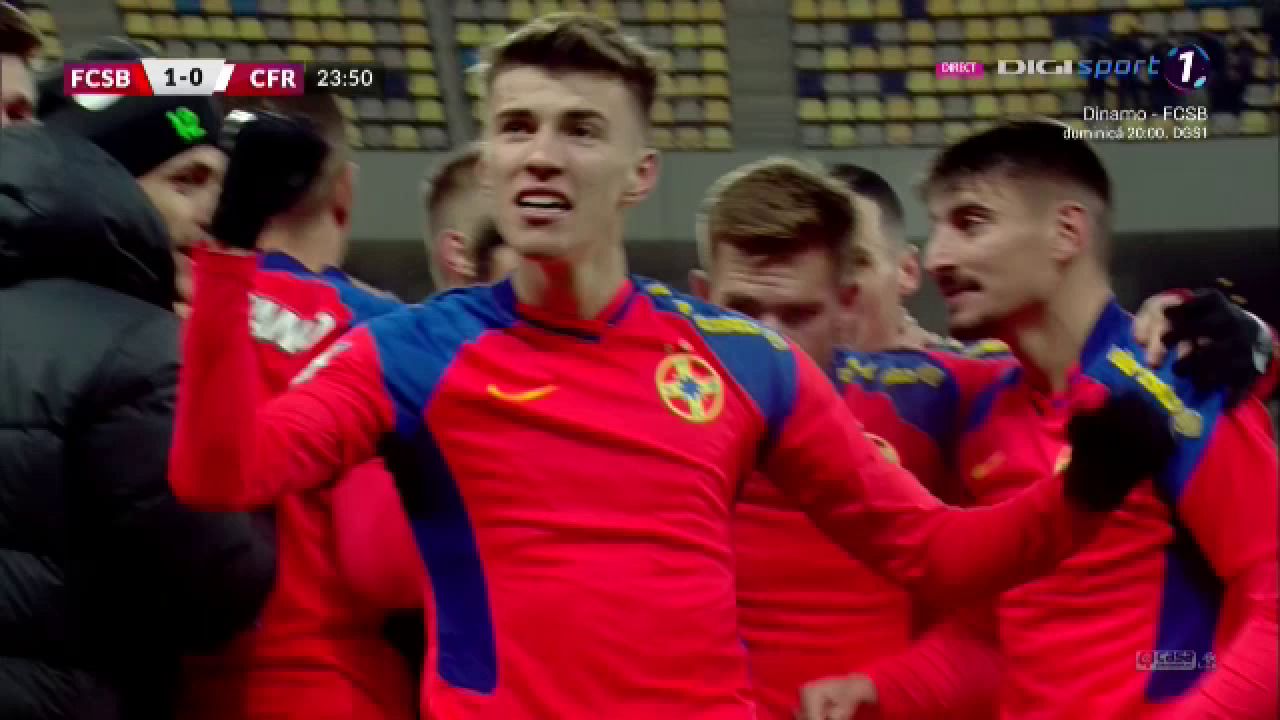 FCSB - CFR Cluj 3-3. Derby ”de vis” pe Arena Națională! Cristea a egalat în prelungiri_8