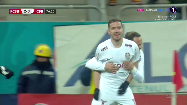 FCSB - CFR Cluj 3-3. Derby ”de vis” pe Arena Națională! Cristea a egalat în prelungiri_17