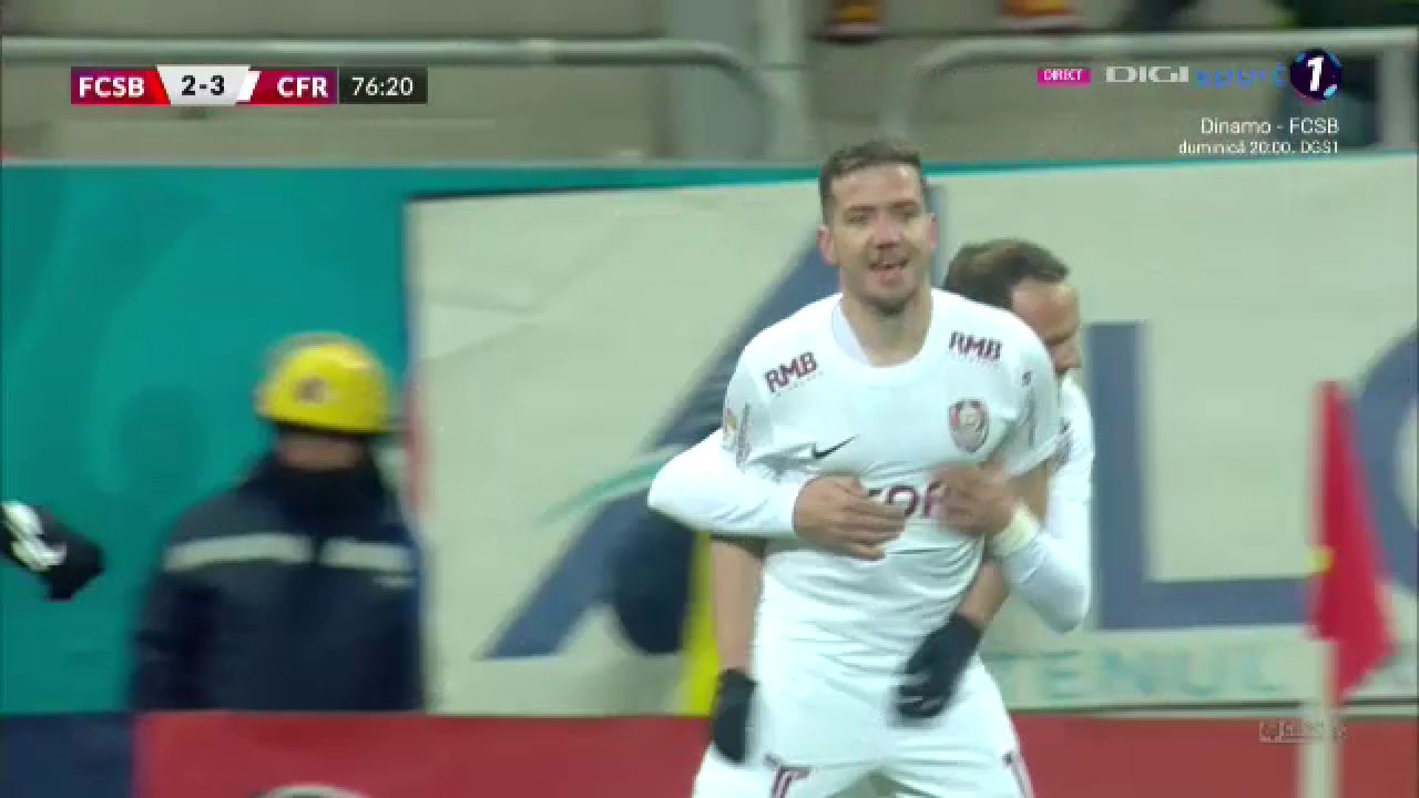 FCSB - CFR Cluj 3-3. Derby ”de vis” pe Arena Națională! Cristea a egalat în prelungiri_17