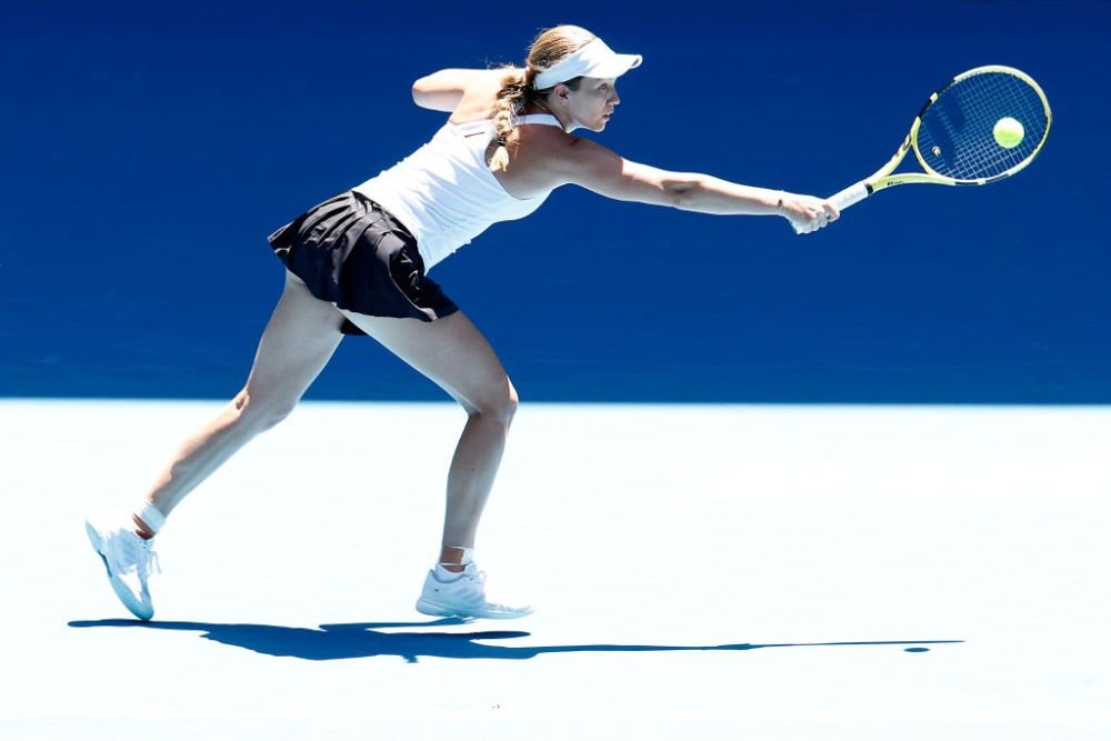 Când terenul de tenis devine circ: Danielle Collins, oponenta Simonei Halep, reacții isterice și gesturi animalice. Cum i-a speriat pe fani_4