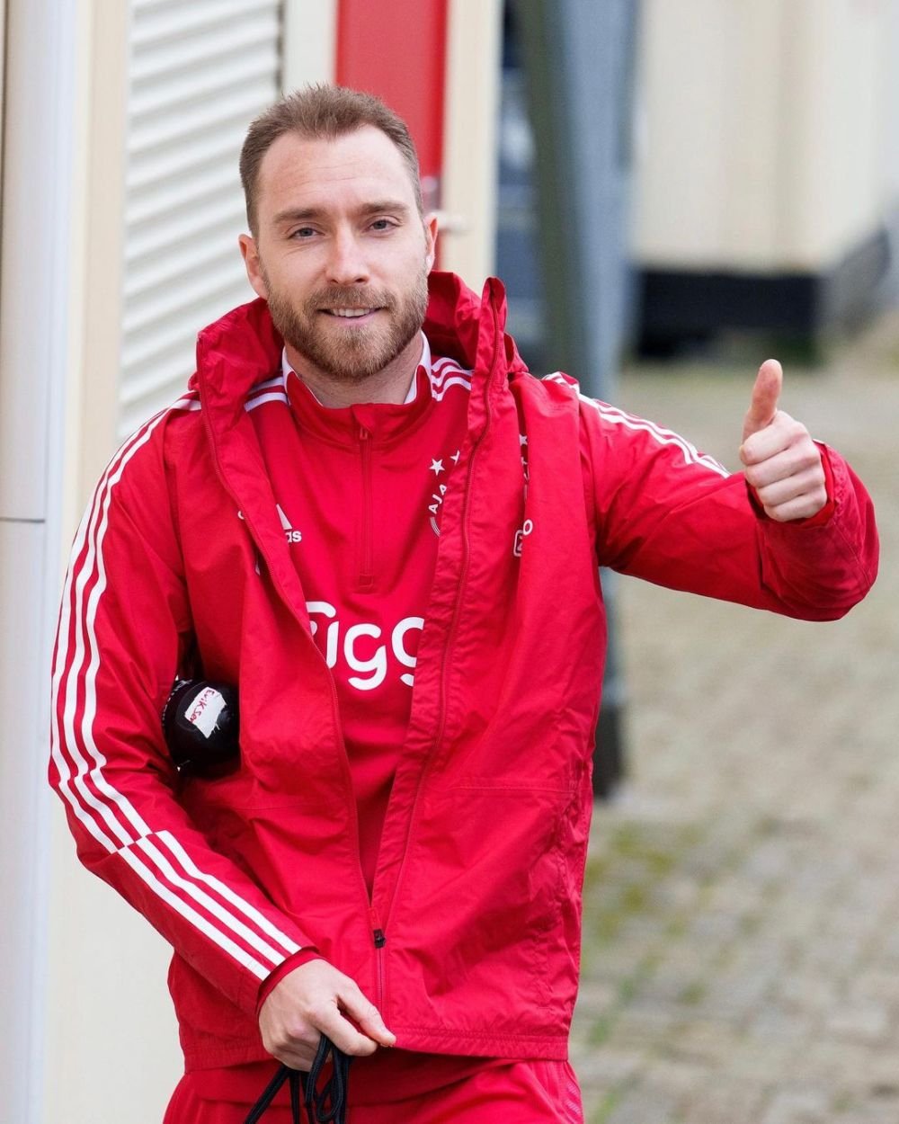 Christian Eriksen s-a antrenat alături de fostul său club_11