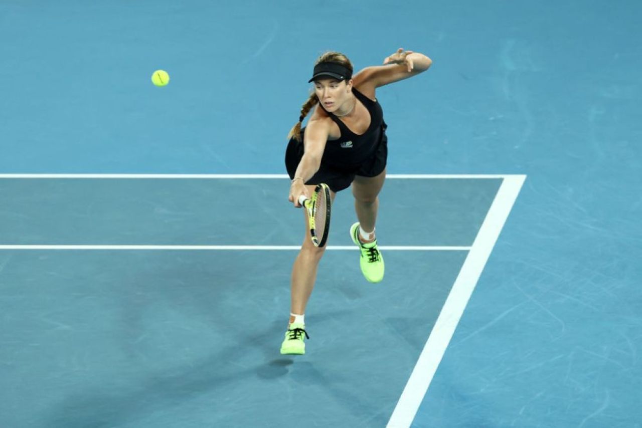 Așa, și? Danielle Collins, stană de piatră după prima calificare într-o finală de Grand Slam. „Bine face că nu își arată emoțiile!”_12