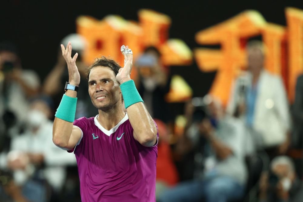 Nu l-ai mai văzut așa pe Rafael Nadal niciodată: tenismenul spaniol a plâns ca un copil după calificarea în finala AO 2022_7