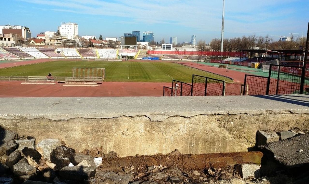 Stadionul Dinamo a ajuns o ruină! Imagini dureroase pentru fanii
