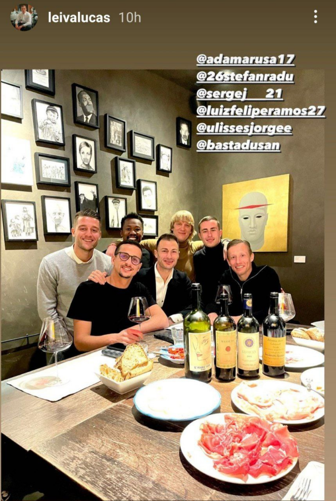 ”14 ani cu Boss” și ”Legenda”! Cum a sărbătorit Ștefan Radu aniversarea debutului său la Lazio de pe 30 ianuarie 2008_3