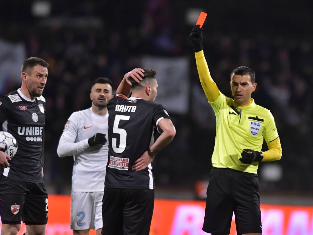 Ion Crăciunescu, verdict clar &icirc;n cazul eliminării lui Răuță &icirc;n derby-ul pierdut de Dinamo cu FCSB&nbsp;
