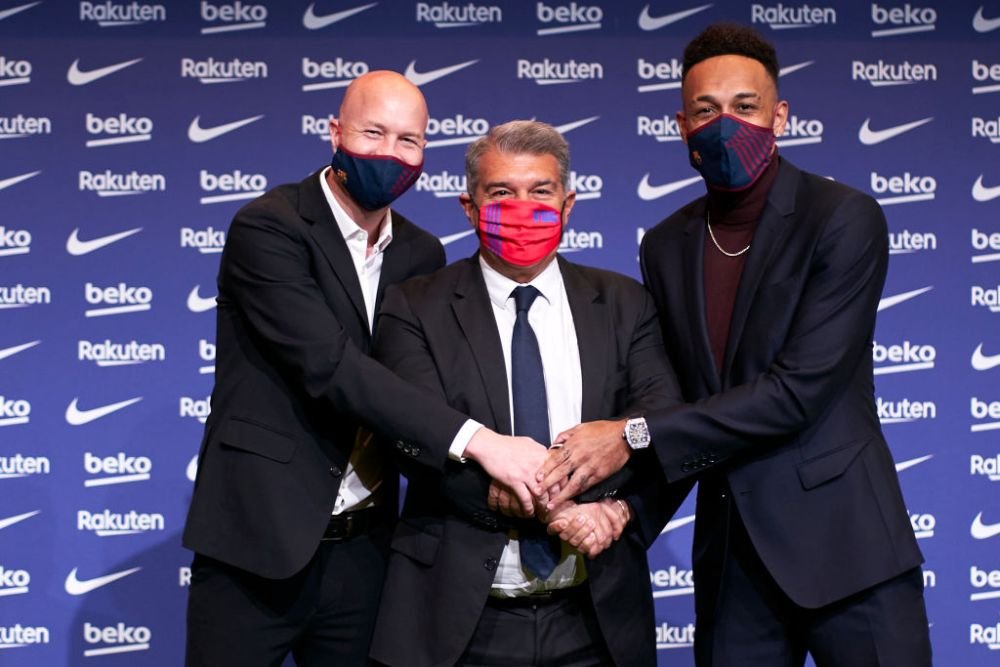 Aubameyang, prezentat oficial la Barcelona! Ce număr a ales gabonezul și primele declarații_2
