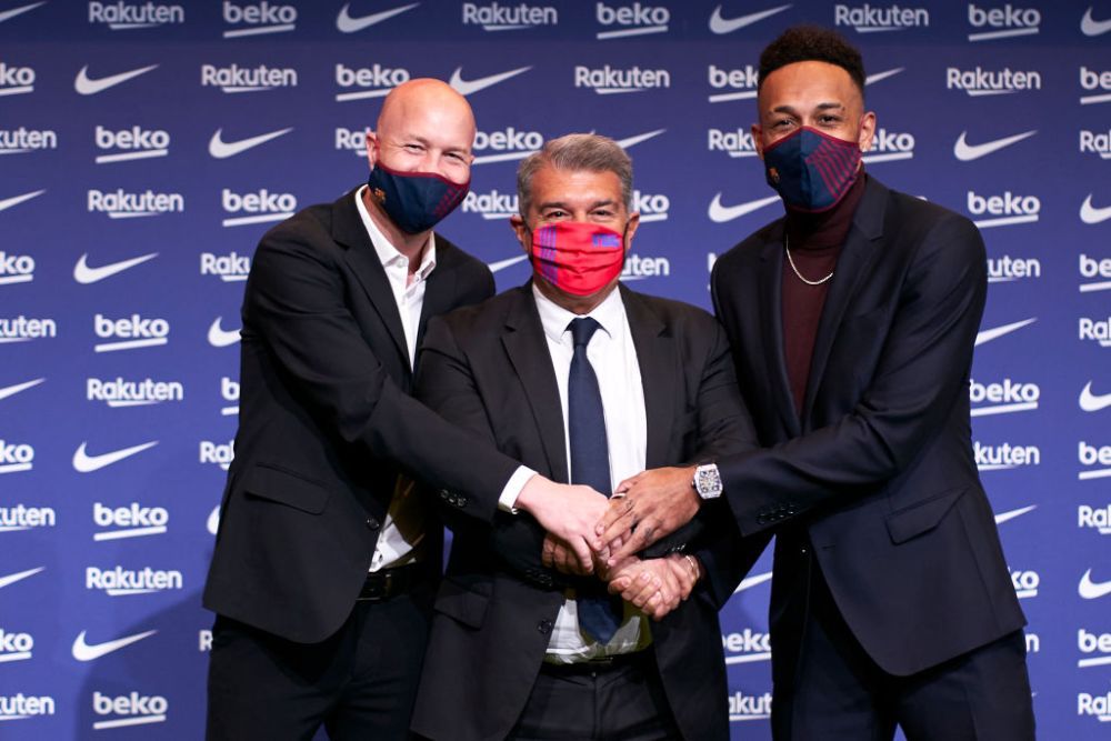 Aubameyang, prezentat oficial la Barcelona! Ce număr a ales gabonezul și primele declarații_2