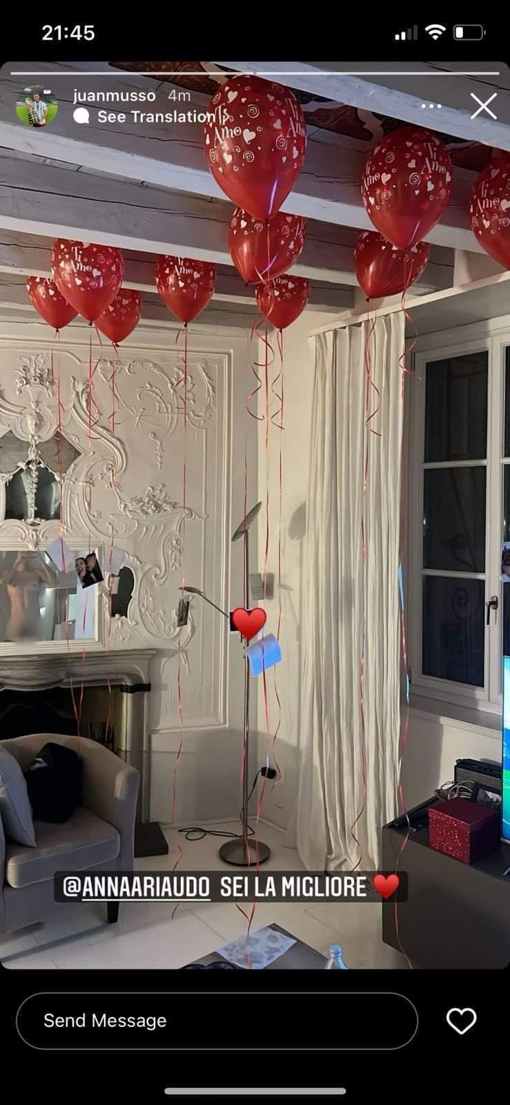 Internetul i-a dat 1-0 noului coechipier al lui Mihăilă! S-a postat gol pe Instagram, în timp ce încerca să îi trimită un mesaj soției _4