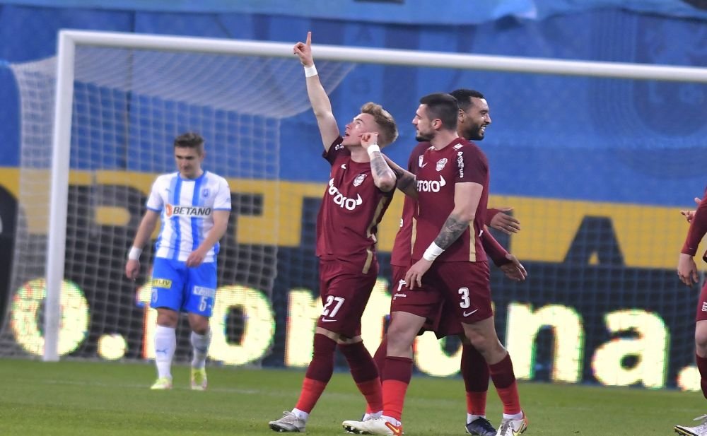 Universitatea Craiova - CFR Cluj 1-1. Gustavo înscrie la ultima fază, după un meci nebun! Doi jucători ai campioanei, eliminați_8