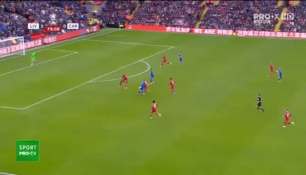 GOOOOL CARDIFF! Firmino pierde mingea, Davies profită și avansează cu balonul la picior, pas&acirc;ndu-i lui Colwill &icirc;n careu. Jucătorul &icirc;l &icirc;nvinge pe Kelleher cu un șut trimis &icirc;n colțul din st&acirc;nga, pe jos