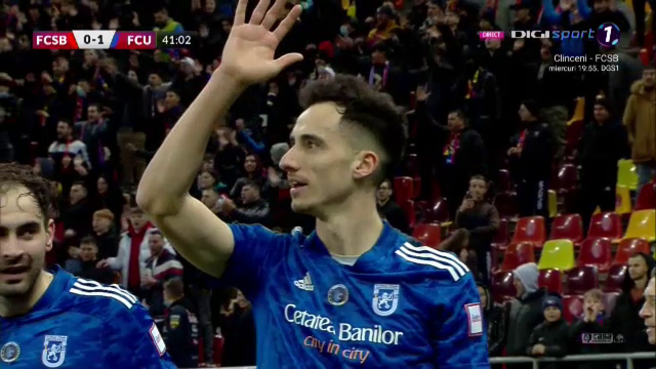 FCSB - FCU Craiova 2-2. Meci nebun pe Arena Națională! Vicecampioana a egalat în prelungiri. Cristea, eliminat pe final_5