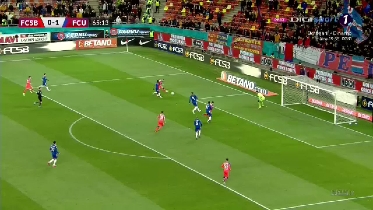 FCSB - FCU Craiova 2-2. Meci nebun pe Arena Națională! Vicecampioana a egalat în prelungiri. Cristea, eliminat pe final_7