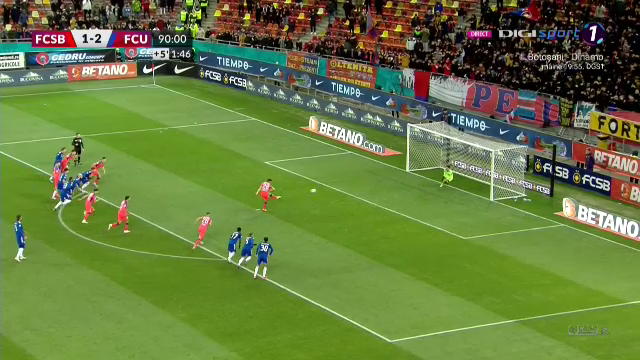 FCSB - FCU Craiova 2-2. Meci nebun pe Arena Națională! Vicecampioana a egalat în prelungiri. Cristea, eliminat pe final_12