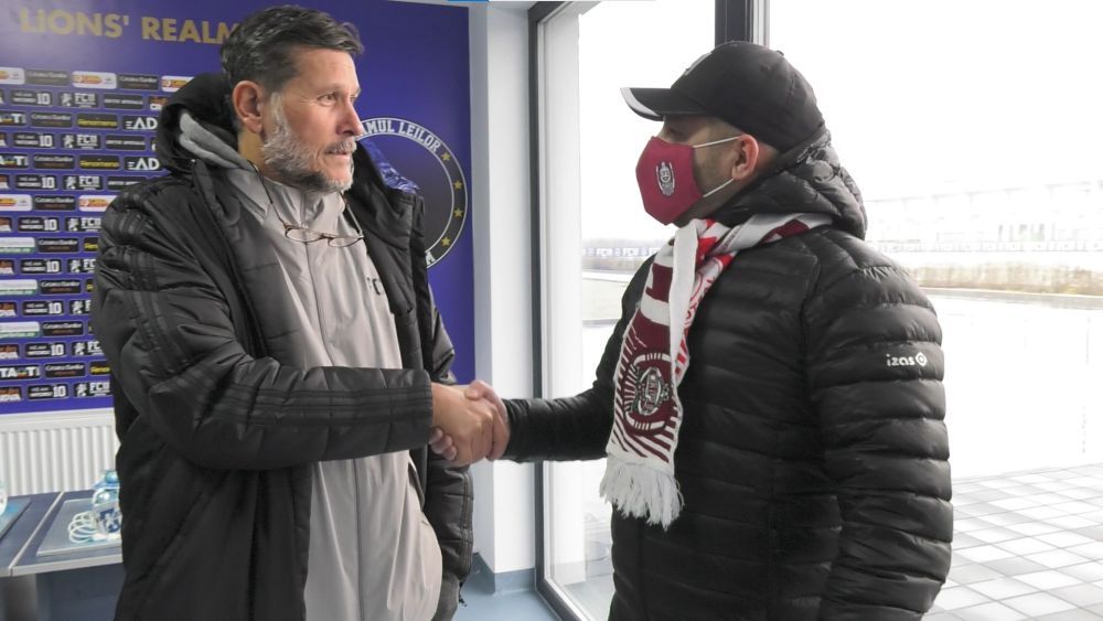 Nicolo Napoli, sărbătorit la Craiova! Un fan al lui CFR Cluj a venit să-i mulțumească pentru remiza cu FCSB_6