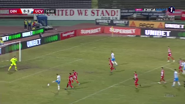 Dinamo - Universitatea Craiova 1-6! Chesneau s-a făcut de râs la al doilea meci pentru Dinamo! „Câinii”, umiliți de olteni. Atanas Trică, primul său gol în Liga 1_13