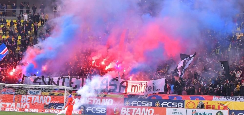 &Icirc;ncă o amendă maximă primită de FCSB! &bdquo;Roș-albaștrii&rdquo;, obligați să joace fără suporteri etapa aceasta