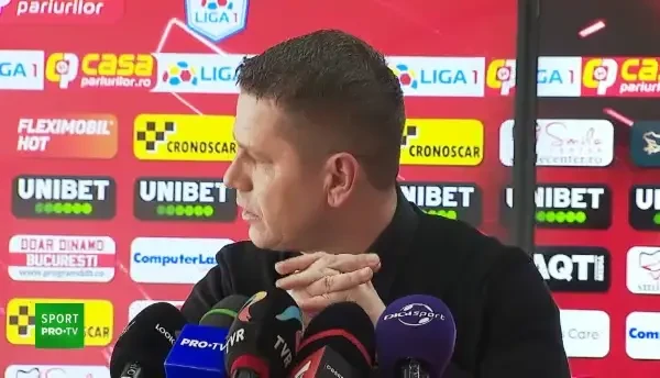 Stoican, o nouă conferință memorabilă: &bdquo;Uitați-vă la Discovery, cu lei, cu păsărele!&rdquo; Vladimir Putin, invocat de dinamovist