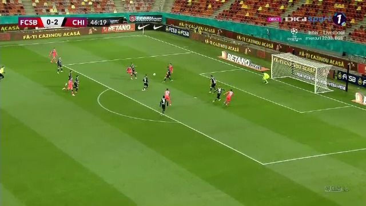 FCSB - Chindia 3-2. Vicecampioana câștigă, după ce a fost condusă cu 0-2, și continuă cursa de urmărire a liderului CFR_6