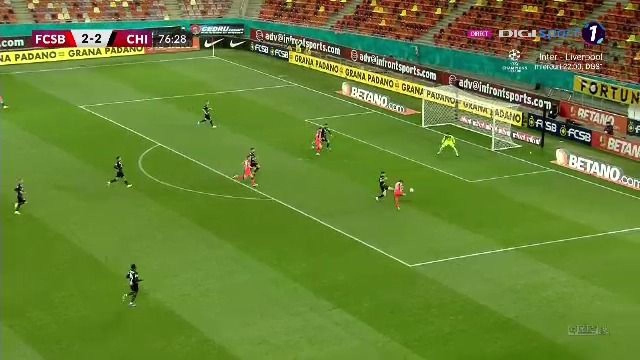 FCSB - Chindia 3-2. Vicecampioana câștigă, după ce a fost condusă cu 0-2, și continuă cursa de urmărire a liderului CFR_10
