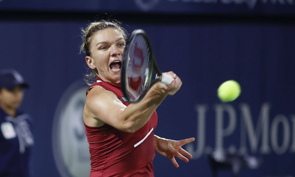 Simona Halep, tenis-blitzkrieg de Valentine's Day la Dubai: a învins-o pe Riske, 6-2, 6-4. Gabriela Ruse, adversara din optimi?_13