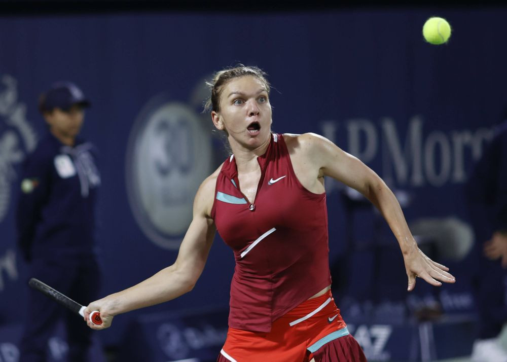 Simona Halep, tenis-blitzkrieg de Valentine's Day la Dubai: a învins-o pe Riske, 6-2, 6-4. Gabriela Ruse, adversara din optimi?_14