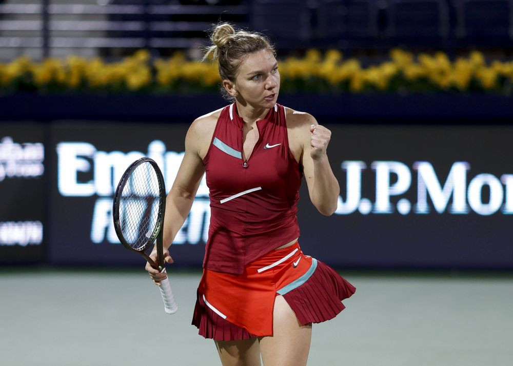 Simona Halep, tenis-blitzkrieg de Valentine's Day la Dubai: a învins-o pe Riske, 6-2, 6-4. Gabriela Ruse, adversara din optimi?_15