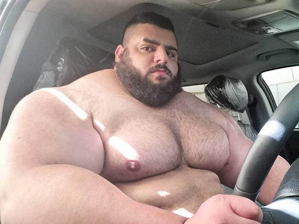 Furia în imagini. Cum se pregătește Hulk din Iran pentru lupta cu 