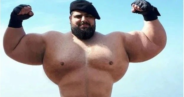 Furia în imagini. Cum se pregătește Hulk din Iran pentru lupta cu 