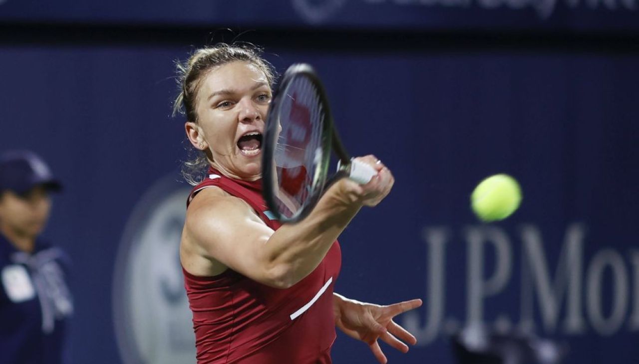 Simona Halep o bate pe Ons Jabeur (10 WTA) și se califică în semifinalele turneului WTA 500 de la Dubai! Ostapenko, următoarea adversară_1