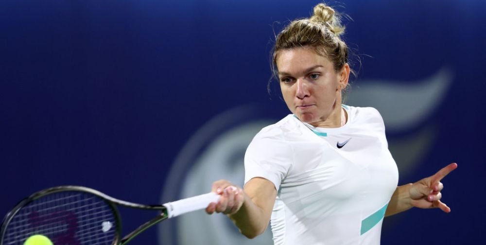Simona Halep o bate pe Ons Jabeur (10 WTA) și se califică în semifinalele turneului WTA 500 de la Dubai! Ostapenko, următoarea adversară_14