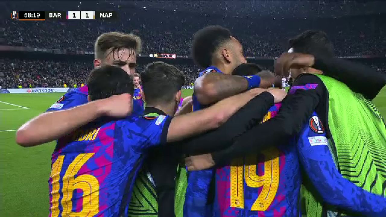 FC Barcelona - Napoli 1-1! Catalanii, doar egal la revenirea în Europa League. Trupa lui Xavi a ratat ocazie după ocazie_4