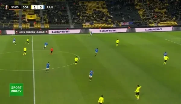 GOL Rangers! Zagadou trimite &icirc;n propria poartă, după o acțiune a lui Morelos.