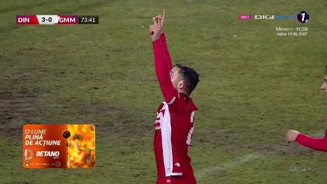 Dinamo - Gaz Metan Mediaș 4-0! „Câinii roșii” au obținut o victorie clară și visează la salvarea de la retrogradare_10