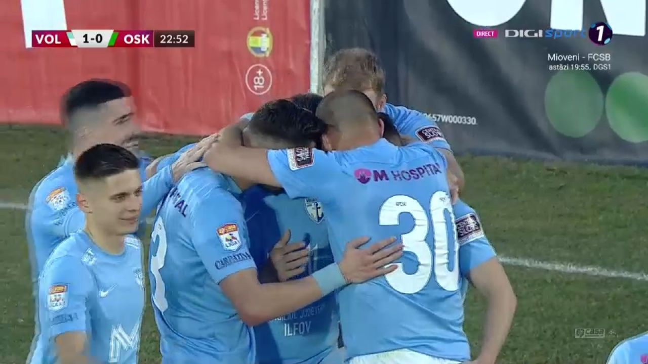 FC Voluntari - Sepsi OSK 3-1 | Victorie importantă pentru ilfoveni, care revin pe locul 3 în clasament! Trei meciuri fără victorie pentru Sepsi _3