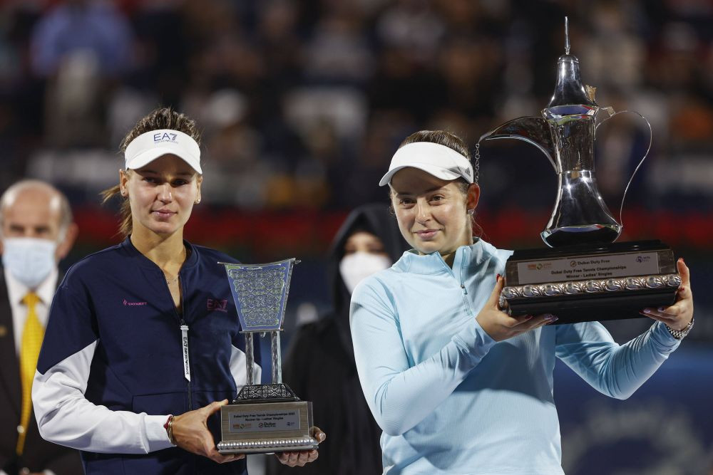 Devoratoarea Jelena Ostapenko! Letona a câștigat turneul de la Dubai, după o finală excelentă_4