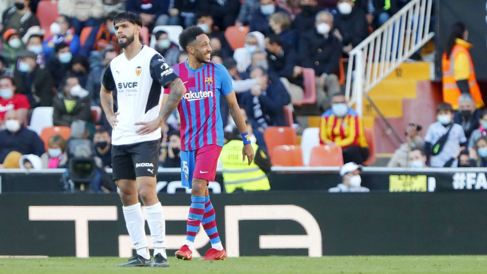 Barcelona, victorie la scor cu Valencia! Aubameyang a reușit o dublă și a întrat într-o companie selectă_8