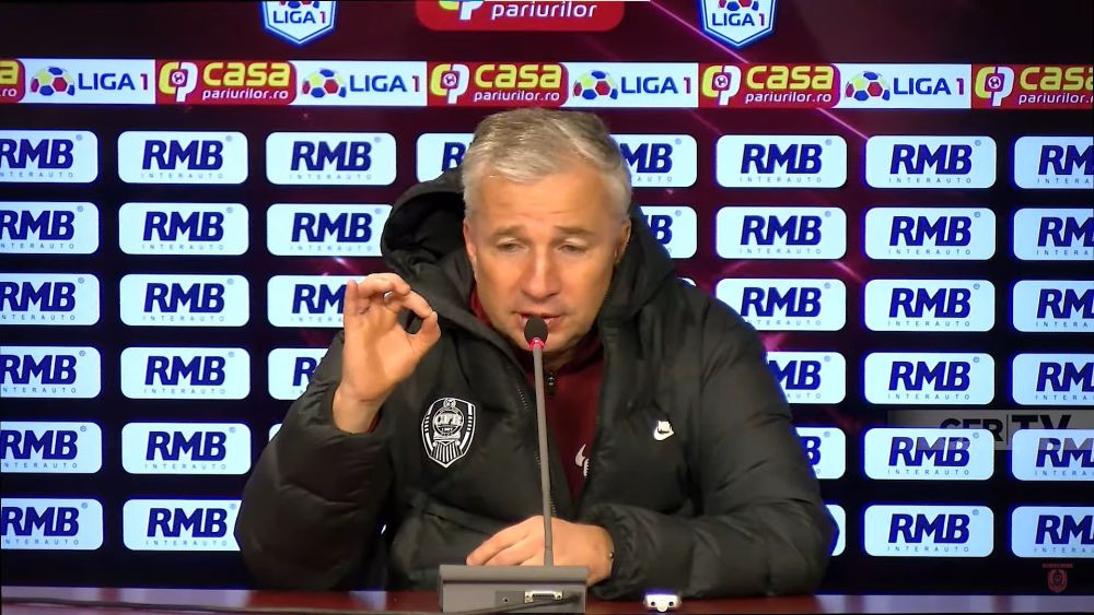 Dan Petrescu a continuat tirada la conferință: Zero puncte facem &icirc;n play-off! Plec la munte, mă ascund de toată lumea