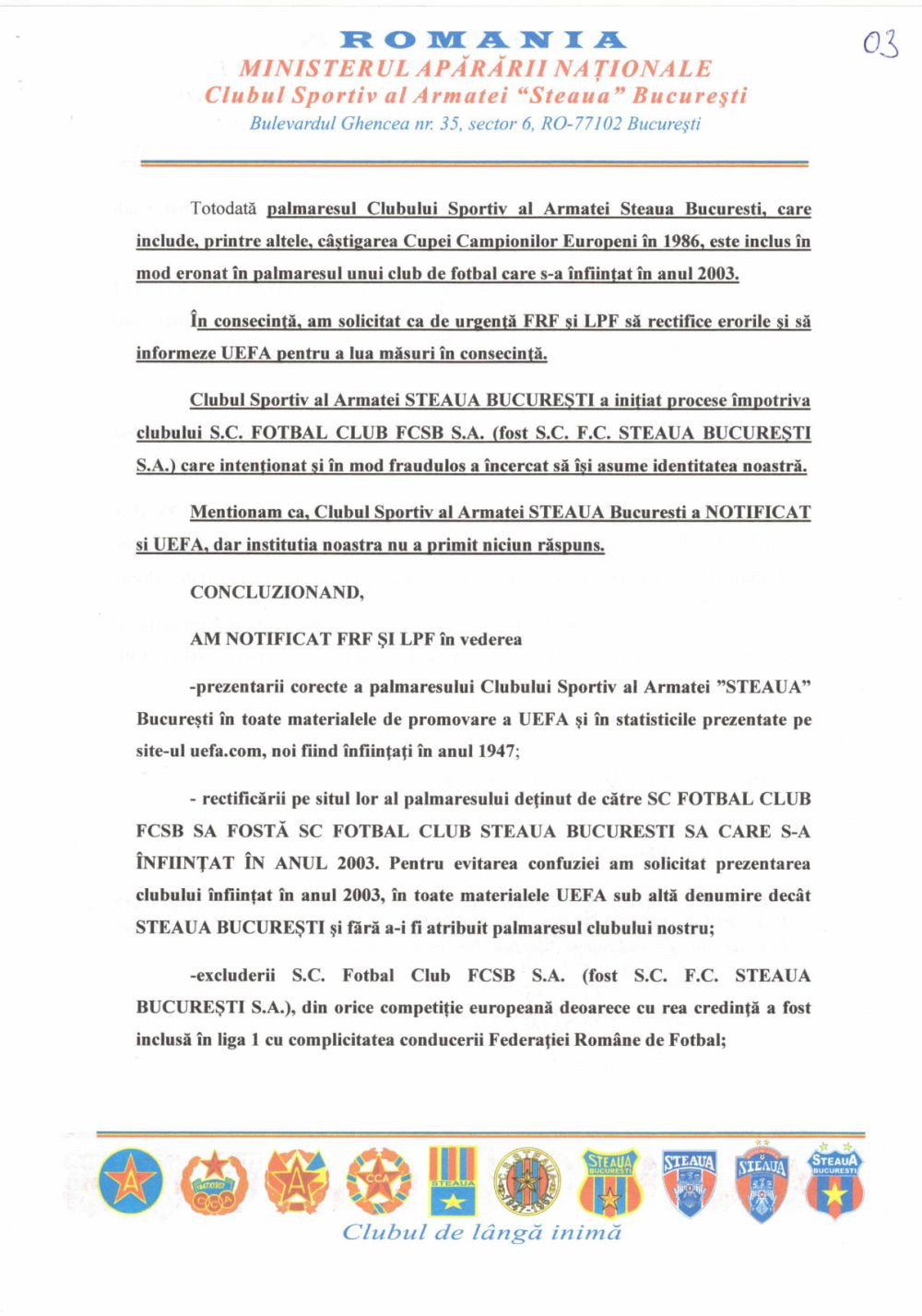 Burleanu a răspuns sec, în 10 secunde, după ce CSA Steaua a cerut dezafilierea echipei lui Gigi Becali_3