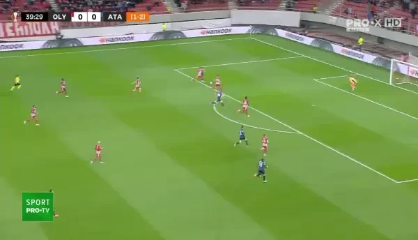 Atalanta deschide scorul acasă la Olympiacos!