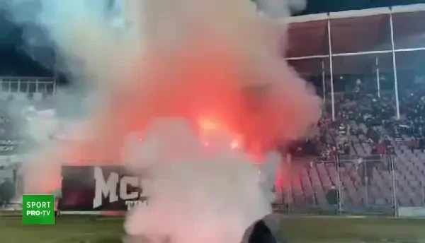 Poli Timișoara - Petrolul, decis la masa verde . Noctura a căzut de două ori, iar meciul a fost oprit