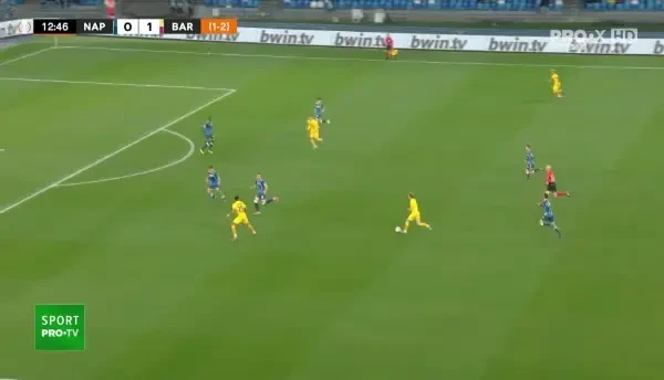 Napoli - Barcelona 0-2! De Jong dublează diferența pentru catalani după o execuție superbă