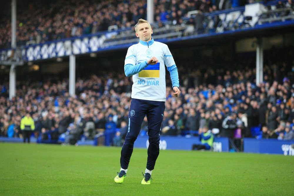 Moment sfâșietor în Premier League! Zinchenko, în lacrimi înainte de startul meciului, la momentul de susținere pentru Ucraina_12