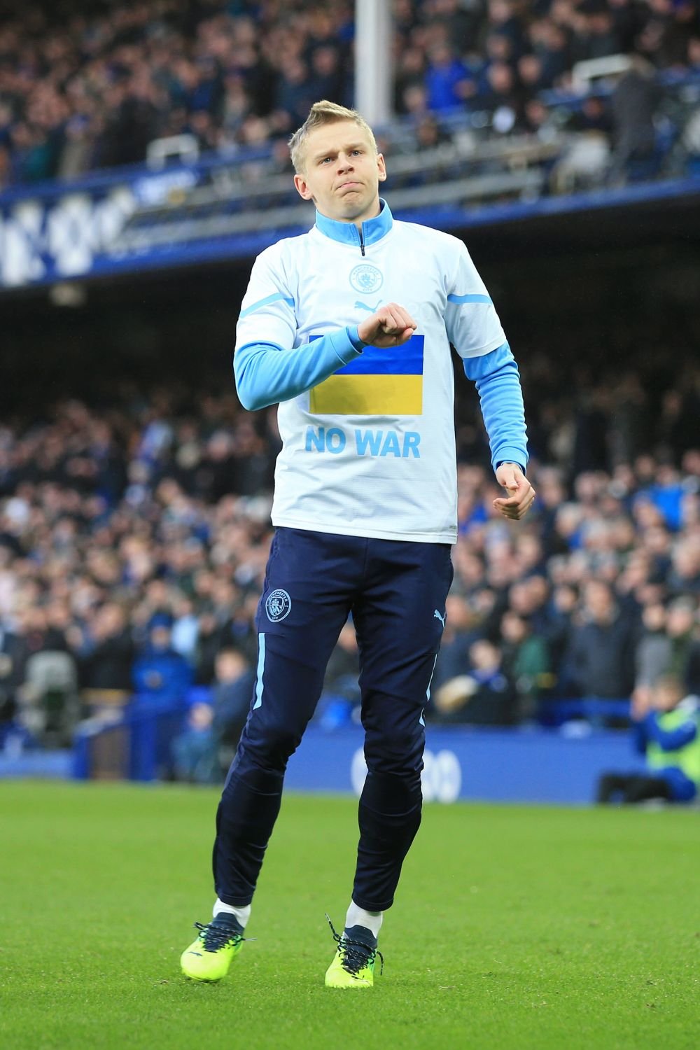 Moment sfâșietor în Premier League! Zinchenko, în lacrimi înainte de startul meciului, la momentul de susținere pentru Ucraina_13