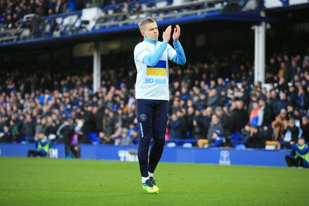 Moment sfâșietor în Premier League! Zinchenko, în lacrimi înainte de startul meciului, la momentul de susținere pentru Ucraina_16