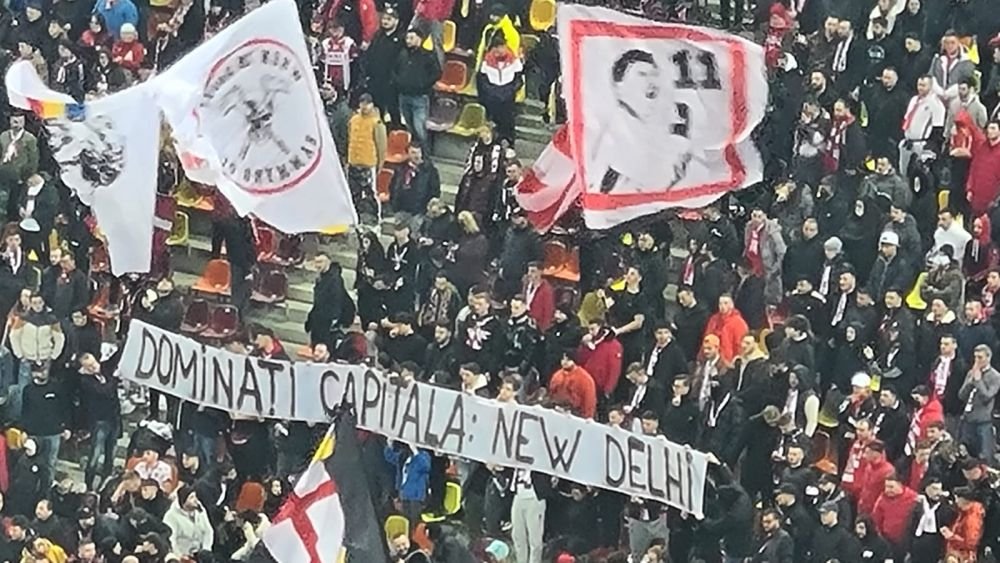 Dinamoviștii nu și-au iertat rivalii: „Când doctorul vă recomandă fier, goliți orice șantier!” Bannerele ingenioase din derby_3