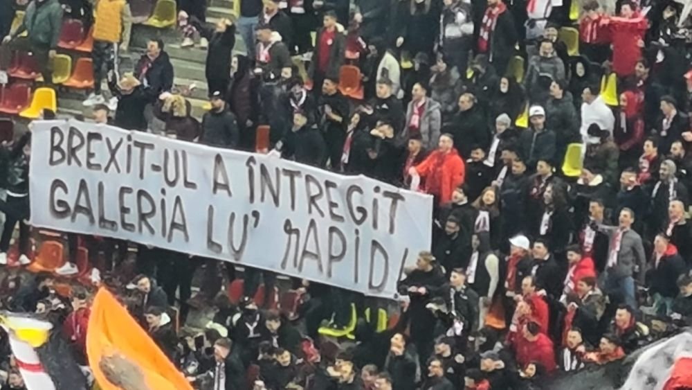 Dinamoviștii nu și-au iertat rivalii: „Când doctorul vă recomandă fier, goliți orice șantier!” Bannerele ingenioase din derby_5