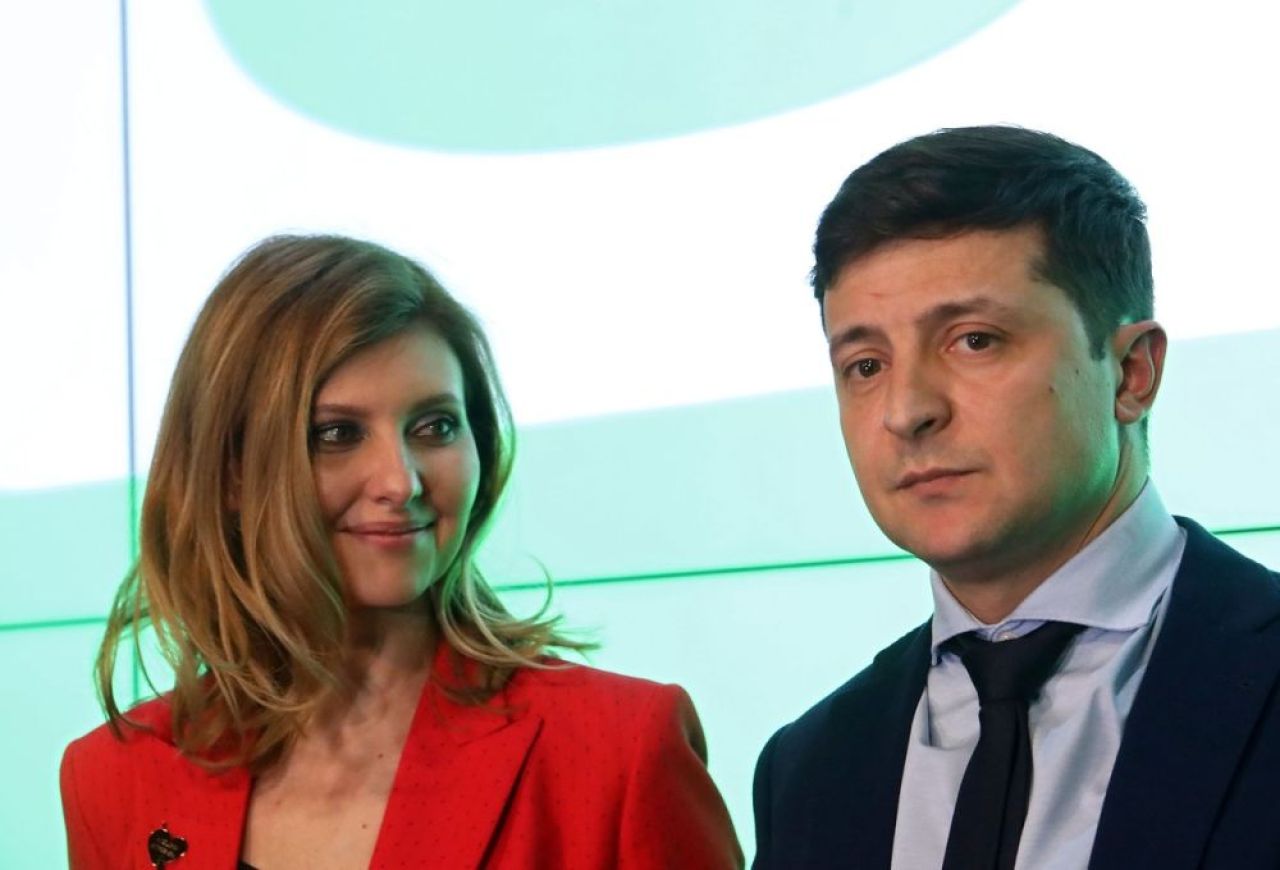Cine e Olena, soția lui Volodimir Zelenski. Partenera președintelui ucrainian a rămas la Kiev și a transmis mesaje de mobilizare_10