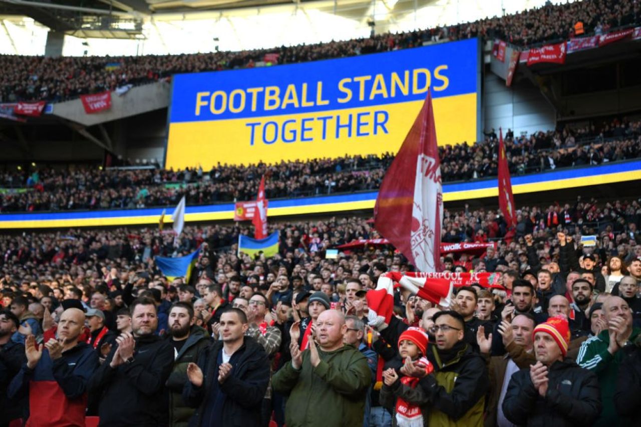 Momente răvășitoare pe stadionul Wembley! Ce s-a întâmplat înaintea startului finalei Cupei Ligii Angliei, dintre Chelsea și Liverpool_1