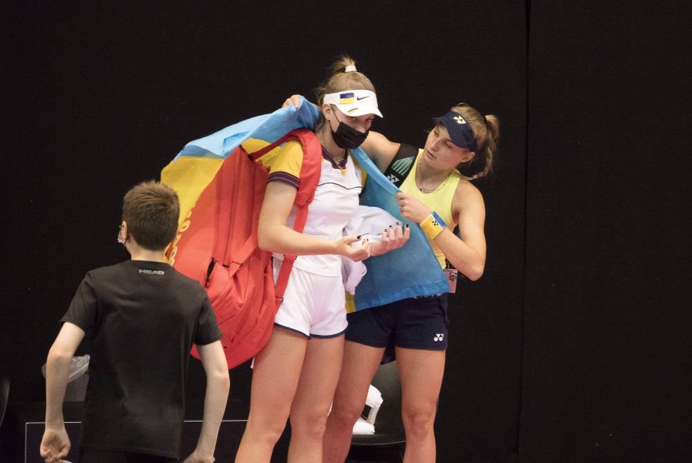 Tenismenele ucrainene care au fugit de război, lăsându-și părinții în urmă, s-au întors pe terenul de tenis! Ivanna Yastremska a debutat în circuitul WTA! Imagini emoționante_4